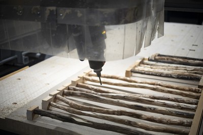 Arthur Billotte, Oskar Forsblom. CNC processing.