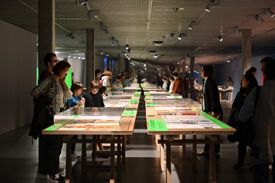 La Nuit des Musées. Le Territoire comme Palimpseste. L'héritage d'André Corboz, 2023. Photo © Solène Hoffmann