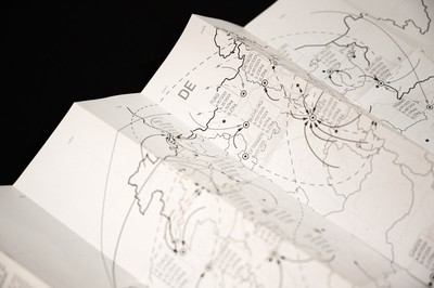 Matière Ultime, Carte, 2022. Photo © Solène Hoffmann