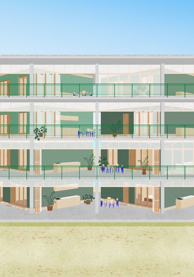 Perspective - Façade