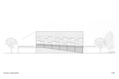Elévation - Façade Sud-Est