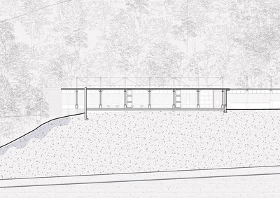 Cultural Hall, Zoom in Section