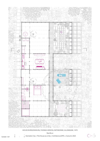Analyse de cuisine - House in Regensburg -Thomas Herzog (Ratisbonne, Allemagne, 1979)