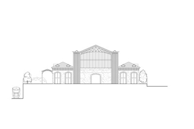 Façade rénovée